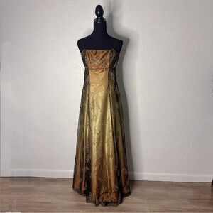 Vintage sparkly Blondie Nites formal dress